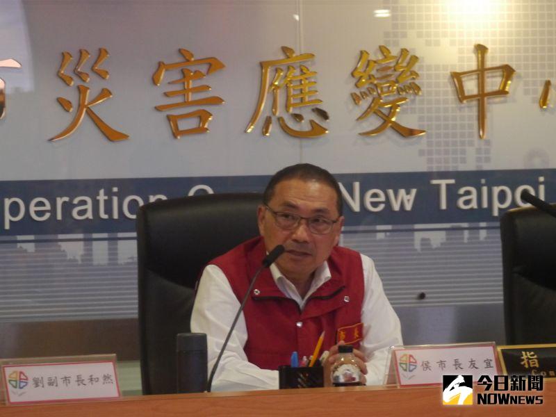 ▲因應杜蘇芮颱風持續增強，侯友宜召開整備會議要求相關局處與單位落實防颱整備工作。（圖 ／記者吳嘉億攝，2023.07.24）