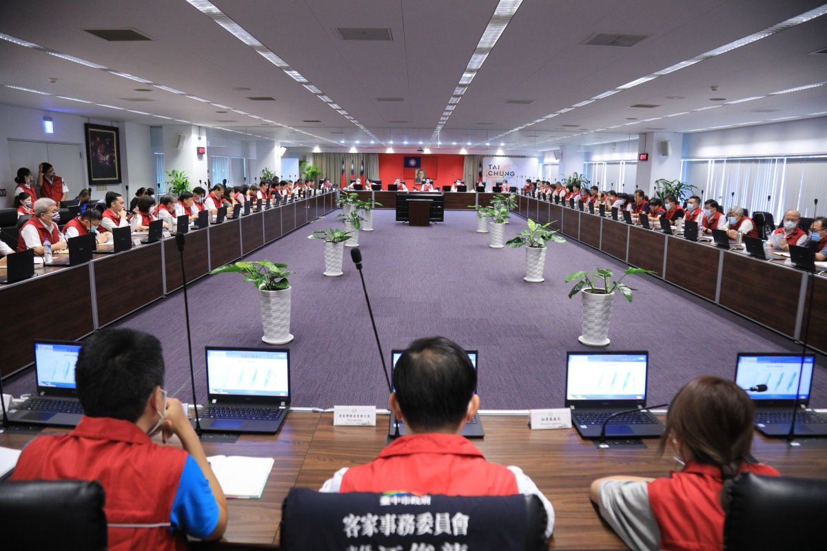 ▲市長盧秀燕表示，有4年颱風未進入台灣，呼籲民眾勿掉以輕心(圖／市政府提供2023.7.25)