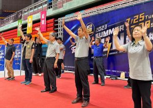 帶起學童運動風潮！台電辦2023排球Fun電營活動
