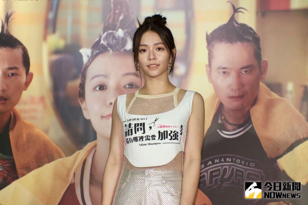 ▲《請問，還有哪裡需要加強》首映會，宋芸樺「前男友們」柯震東、禾浩辰都來了，片中新歡春風準備見家長。（圖／記者陳明中攝影） 