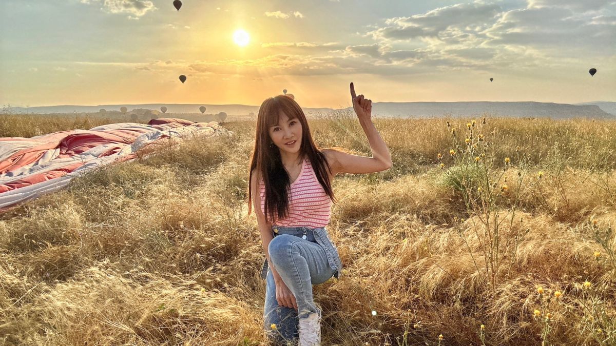 ▲王宥忻在土耳其餐廳吃飯，去廁所時竟被鎖在廁所裡。（圖／固力狗娛樂提供）