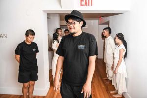 ▲阿福曾隨「WoW台灣」計畫到紐約參展,坦言回台後一度很焦慮。(圖 / 何景揚提供) ▲阿福曾隨「WoW台灣」計畫到紐約參展,坦言回台後一度很焦慮。(圖 / 何景揚提供)