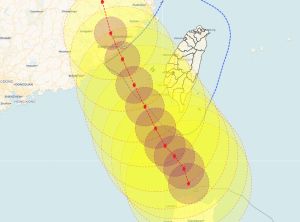 杜蘇芮10級風暴風圈「完美閃過」台灣本島！專家曬1圖　網全驚訝
