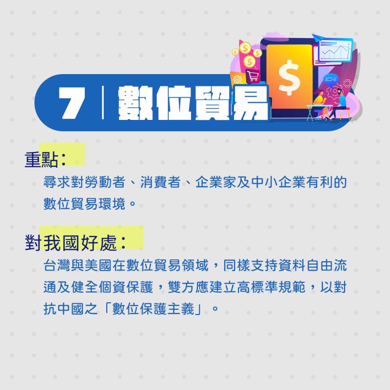 ▲台美21世紀貿易倡議