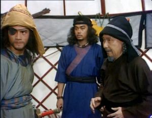▲郭富城（左）、劉青雲（中）曾合演電視劇《成吉思汗》。（圖／翻攝自《成吉思汗》畫面）