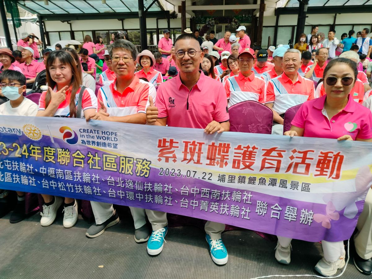 ▲落實愛鄉愛地球信念，畫家黃琯予返回故鄉埔里，結合護育蝴蝶辦畫展。（圖／黃琯予提供）    