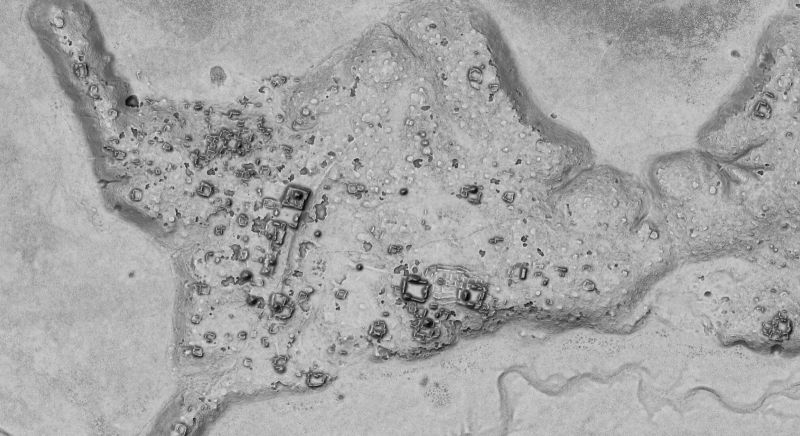 ▲考古學家透過雷射探測技術，在墨西哥猶加敦半島，發現一處據悉有千年歷史的馬雅古城遺跡。（圖／翻攝自紐約時報）