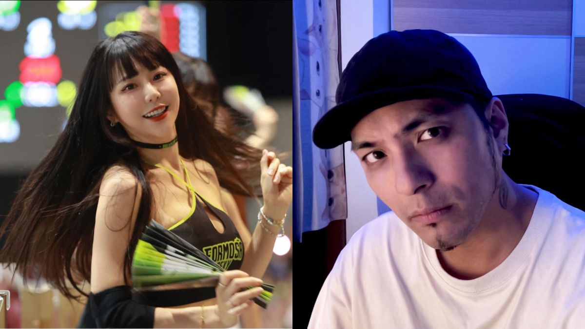 ▲啦啦隊女神梓梓（左）上《音樂主理人》壓力超大，原來嘎嘎（右）曾幫她們製作過音樂單曲，而且十分嚴格，也讓梓梓自爆曾在錄音室掉淚。（圖／梓梓、嘎嘎FB）