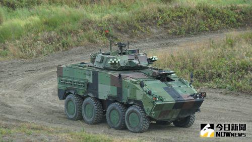 ▲CM34 30鏈砲雲豹8輪甲車。(圖／記者呂炯昌攝)