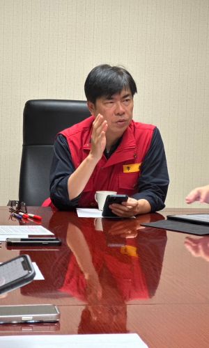 ▲高雄市長陳其邁於今（28）日凌晨一點與凌晨五點，召開主持災害應變會議。（圖／高雄市政府提供）