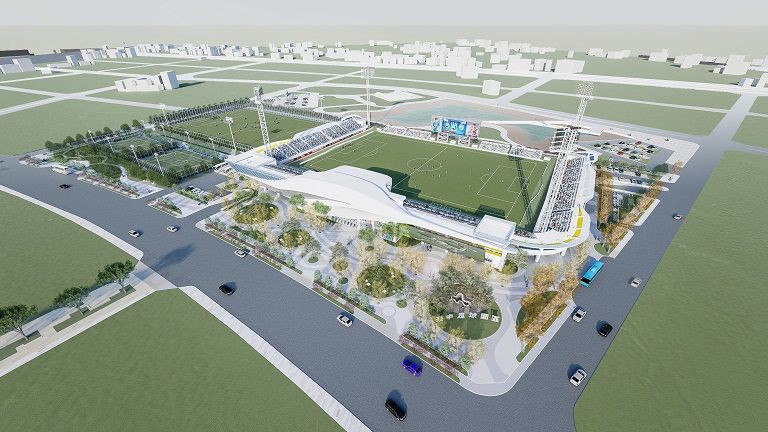 ▲臺中市足球運動休閒園區模擬圖(圖／建設局提供2023.7.28)