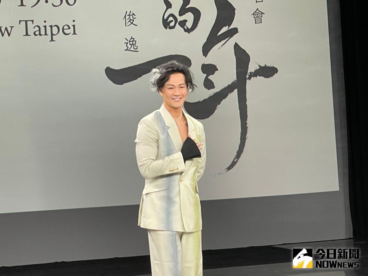 ▲林俊逸笑虧趙詠華是前女友，戴愛玲則是「未來的另一半」。（圖／記者吳雨婕攝）