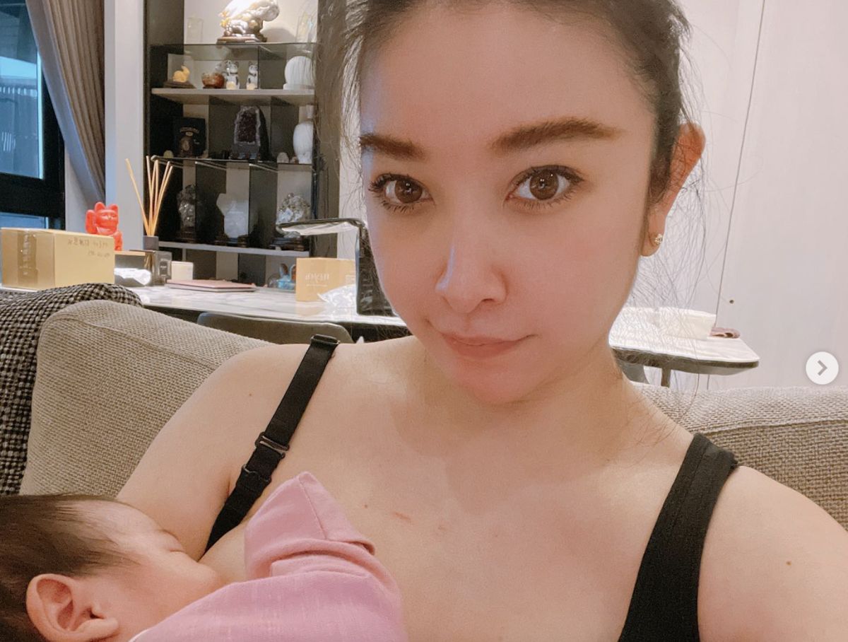 ▲許維恩昨日在IG上分享升格新手爸媽的心情，透露自己產後除了大腦記憶體和思考邏輯退化許多，還會無法完整表達想說的話。（圖／翻攝自許維恩IG）