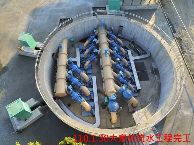 ▲110年1月大泉伏流水工程完工。(圖/高雄市水利局提供)