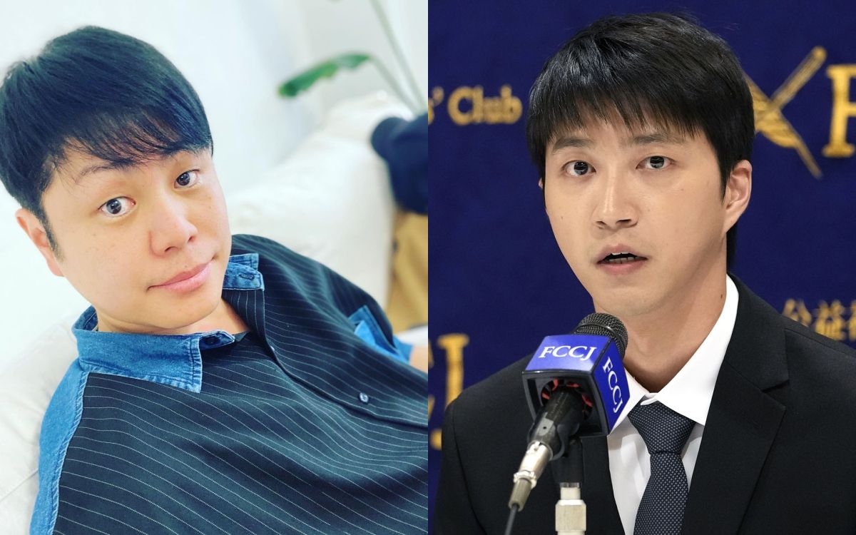 ▲日本諧星井上裕介（左圖）認為江宏傑開記者會不適當，不該把家務事鬧大。（圖／翻攝自井上裕介IG、美聯社）