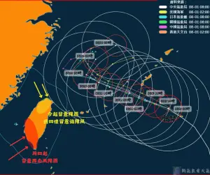 卡努有機會放颱風假嗎？北台灣接近「停班停課標準」　時間點揭曉
