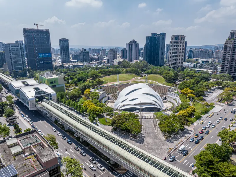 ▲台中七期南側成熟商圈、公園簇擁，交通便捷。圖為文心森林公園。（圖／資料照片）