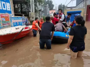 河北洪水災損逾4000億　已造成26死16失蹤
