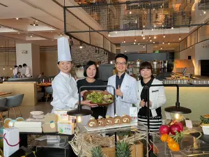台南知名行旅攜手食品業者以全鳳梨循環經濟推出聯名餐飲活動 
