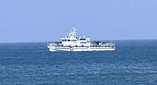 ▲ 澎湖海巡隊巡防艇趕往馳援。（圖／翻攝畫面）