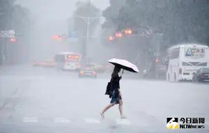 雨彈炸到北台灣！「雙北」一級淹水警戒　影響範圍曝光
