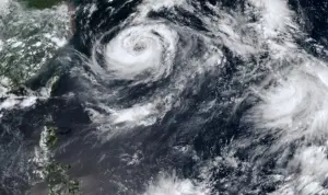 本週出國小心！「卡努颱風」將貫穿韓國　日本被雙颱夾擊
