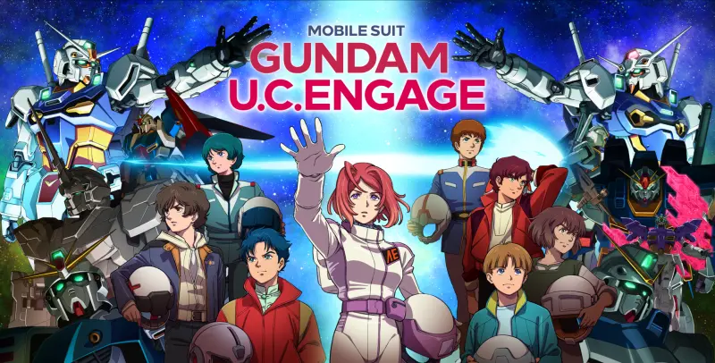 ▲《機動戰士鋼彈 U.C. ENGAGE》國際版已於各平台正式開放事前登錄，該作目前已在日本突破250萬次下載！（圖／品牌提供）