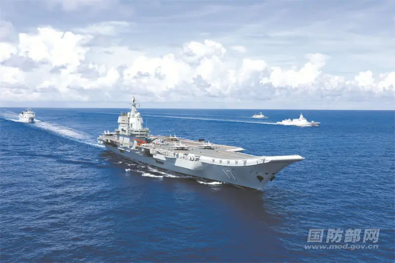 ▲山東號航艦為第二艘中國海軍航艦，該艦的下水、服役、執勤當然是軍事新聞的首選。（圖／翻攝自中國國防部）