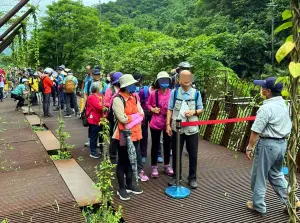 ▲三貂嶺生態友善隧道8月29日起採行平假日預約制，改善原現場人潮眾多，排隊久候狀況。（圖 ／新北市政府觀光旅遊局提供）