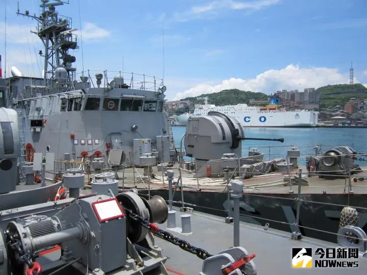 ▲錦江級淡江軍艦（舷號617）於2022年12月30日除役，將作為靶艦用途擊沈。（資料照／呂炯昌攝）