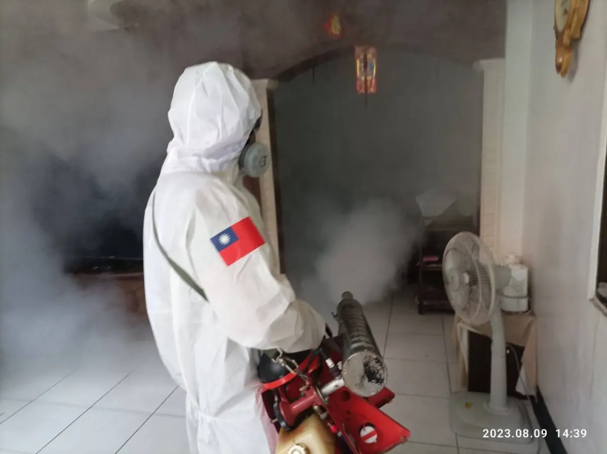 ▲臺南市截止今（9）日下午3點經疾病管制署研判確診82例本土登革熱確診病例，目前累積本土病例為1053例。（圖／台南市衛生局提供）