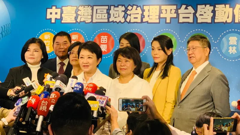 ▲繼今年2月成立「中台灣區治理平台」，盧秀燕將於今天再成立「女性縣市長聯盟」。（資料畫面／記者顏幸如攝，2023.08.11）