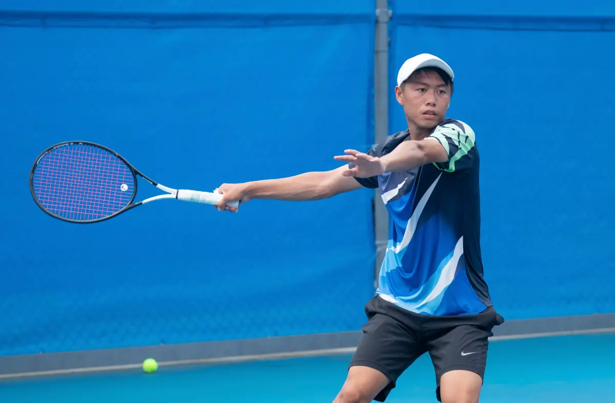 ▲挾著世大運雙金得主頭銜，黃琮豪領銜參加2023台塑盃男子國際職業網球錦標賽（圖／海碩整合行銷提供）