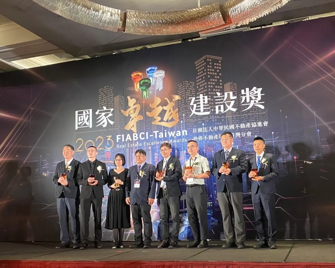 ▲臺中市政府水利局獲「2023年國家卓越建設獎」殊榮，總計有三件公共工程獲獎。（圖／臺中市水利局）