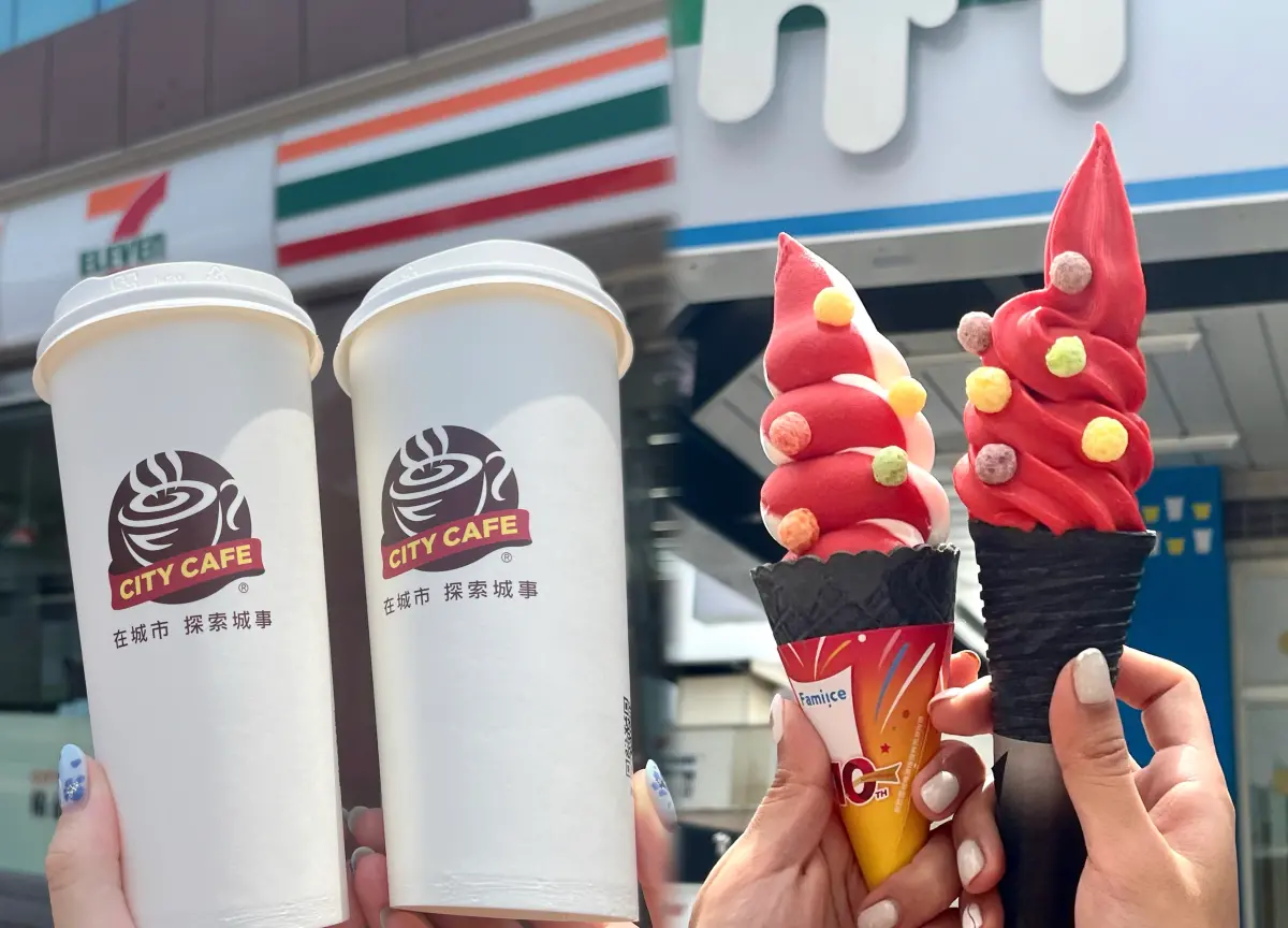 ▲超商週末咖啡優惠懶人包！7-11美式2杯55元、拿鐵2杯77元，全家9元爽吃霜淇淋快衝。（圖／記者鍾怡婷攝）
