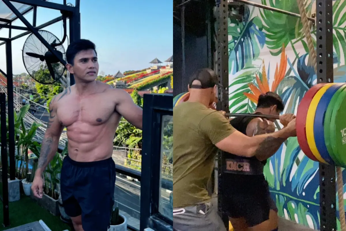 ▲印尼33歲健美網紅維奇在健身房發生意外，導致命喪黃泉。（圖／翻攝自Instagram）