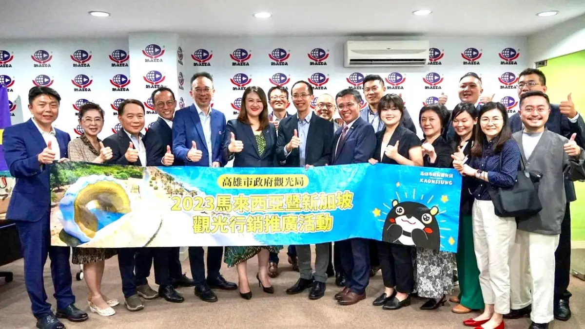 ▲高雄觀光行銷團拜訪當地具有高度影響力的MATTA。（圖／高市府觀光局提供）