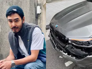 影音／阮經天驚傳車禍！水泥車擦撞「BMW嚴重受損」　經紀人發聲
