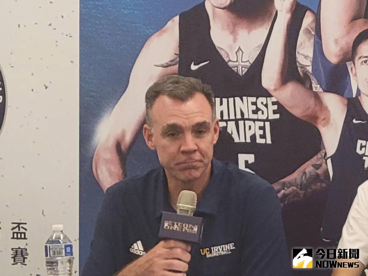 ▲美國NCAA一級大學球隊UC Irvine主帥Russell Turner曾執教過Tim Duncan和Stephen Curry兩位超級球星。（圖／黃建霖攝）