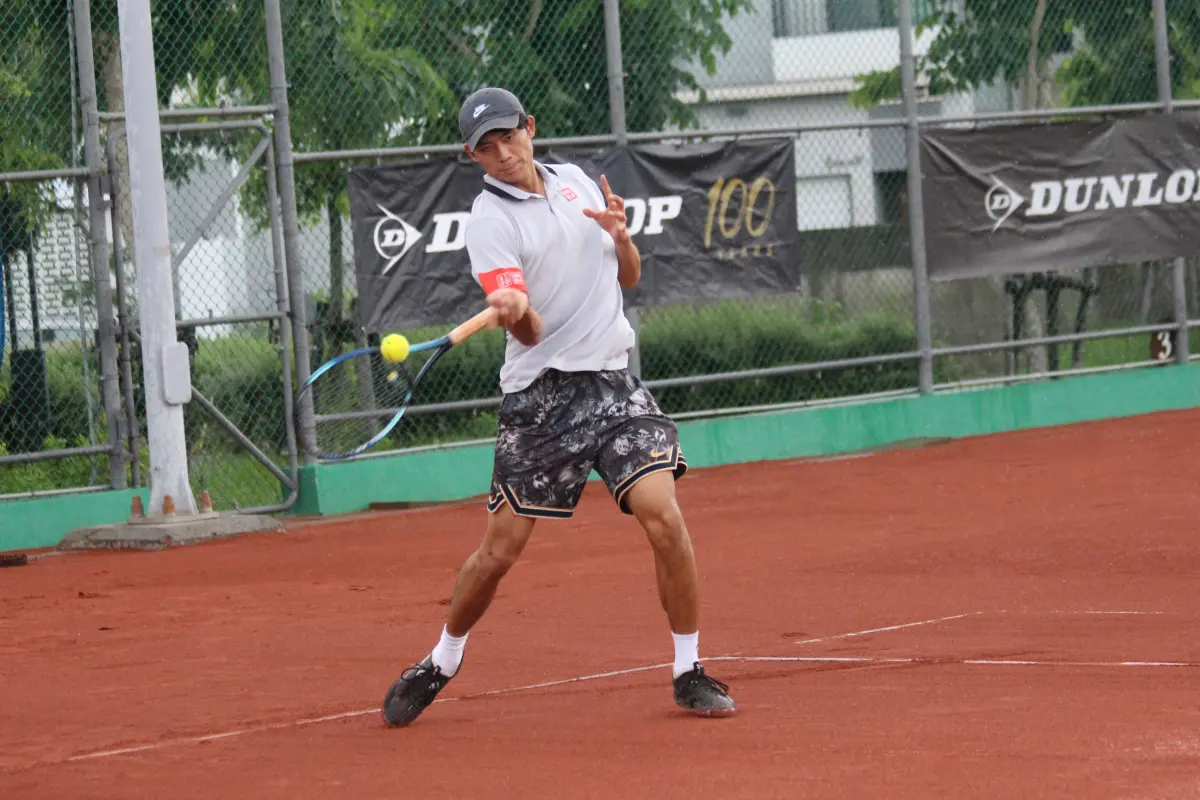 ▲臺灣好手尹邦碩，直落二擊敗蔡牧甫。官方提供