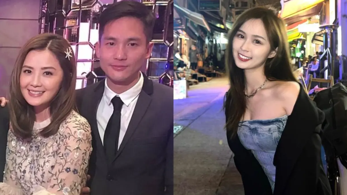 ▲阿Sa（左圖左）分手「百億麻將館太子爺」石恆聰（左圖右），傳「翻版孫藝真」梁超怡是小三，曾演出《無間道》片中梁朝偉的女兒。（圖／翻攝自鄭希怡、梁超怡Instagram）