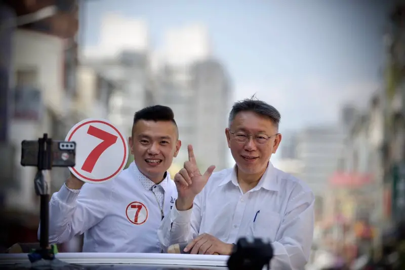▲江和樹是超級柯粉,一路挺柯文哲選總統。(圖/江和樹提供,2023.08.14)