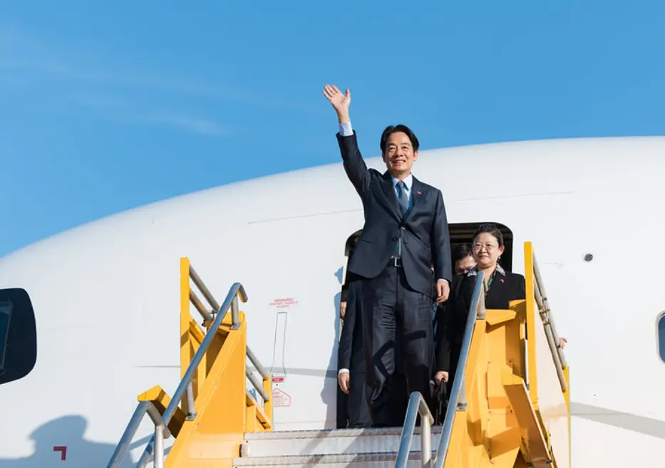 ▲賴清德表示，台海情勢緊張問題不在台灣，而是在於中國的崛起。（圖／總統府提供）