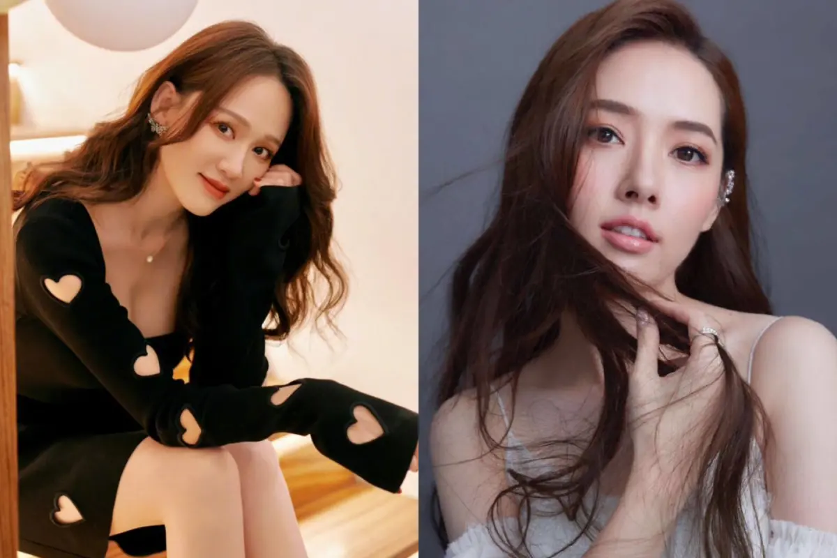 ▲陳喬恩（左）和郭碧婷都是嫁給富二代，郭碧婷嫁給香港娛樂大亨向華強之子向佐，即便退隱演藝圈，豪門光環讓她備受關注。（圖 / 陳喬恩、郭碧婷微博）