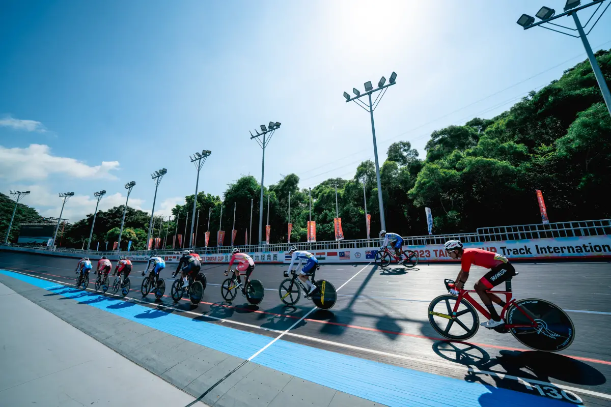 ▲台中市自由車場為333公尺賽道，且為室外場地。官方提供