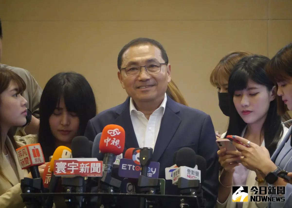 ▲對於賴清德接受外媒專訪說台灣沒有獨立路徑，侯友宜在市政會議受訪時回應賴清德的台獨不但有路徑、地圖還有GPS導航。（圖 ／記者吳嘉億攝，2023.08.16）