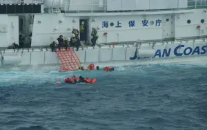 20人落海！沖繩下地島潛水船翻覆　出動5巡邏船救援
