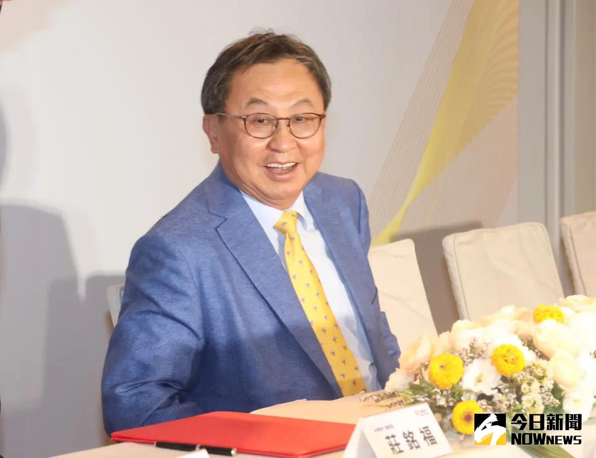 ▲大亞集團董事長沈尚弘表示，本業部份預期下半年優於上半年，其中電線電纜需求強勁「被客戶追著跑」。（圖／NOWnews攝影記者陳明中）