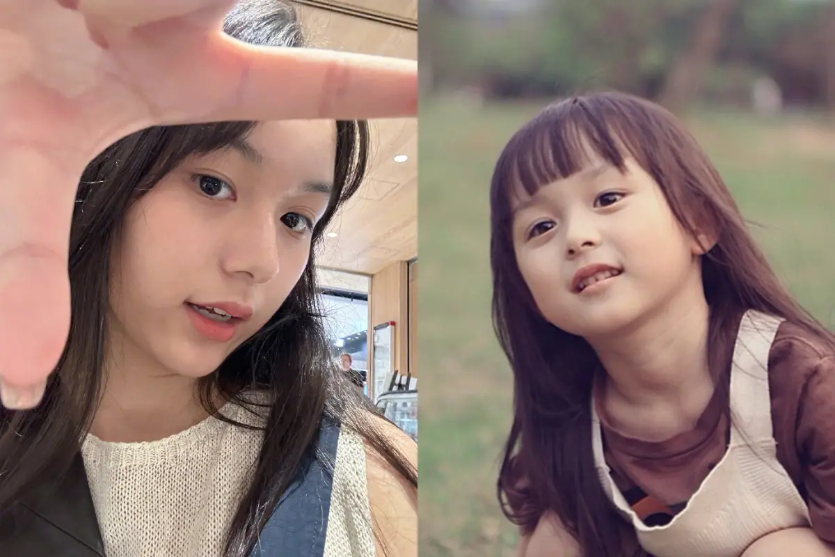 ▲劉楚恬曾獲封為「史上年齡最小女神」，她下個月即將滿14歲，近日微博突然瘋傳她的成績單，讓她親自出面闢謠：「那是假的。」 （圖／翻攝自劉楚恬微博、IG）