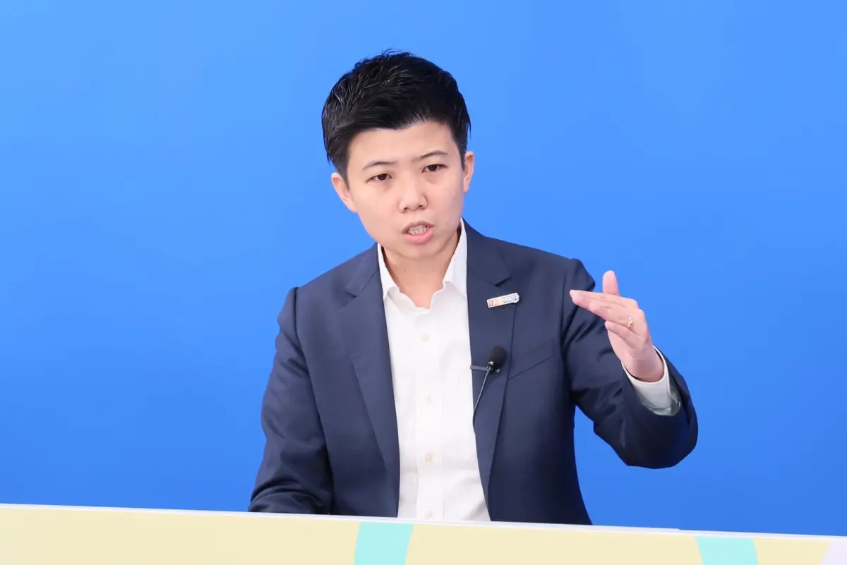 ▲北市議員苗博雅表示，藍白一直稱總預算史上最高，但去年的GDP比今年的還少，破解藍白話術。（圖／資料照片）